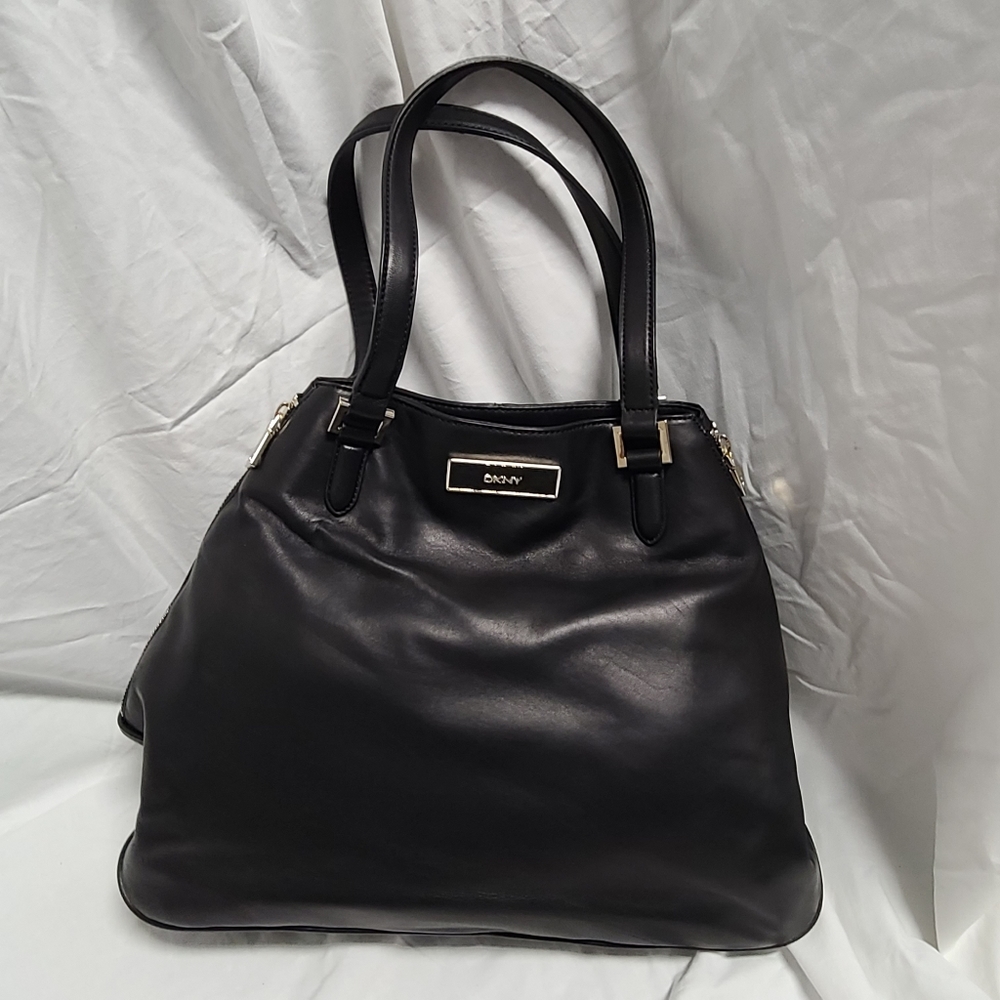 DKNY soft leather purse large